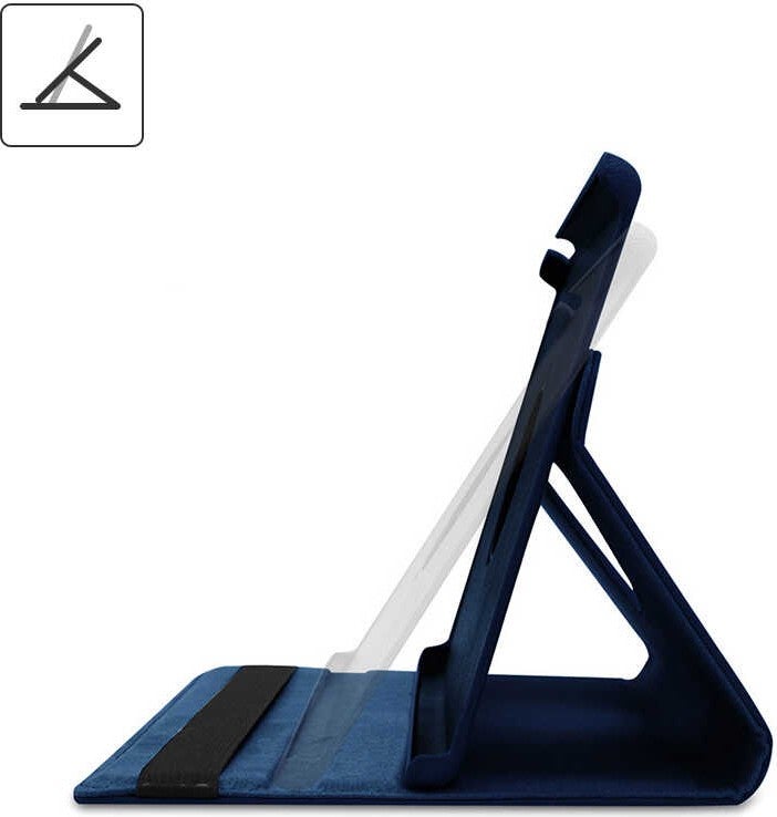 FUJIMAX Samsung Galaxy Tab S4 SM-T830 Rotating Leather Case with Horizontal and Vertical Stand