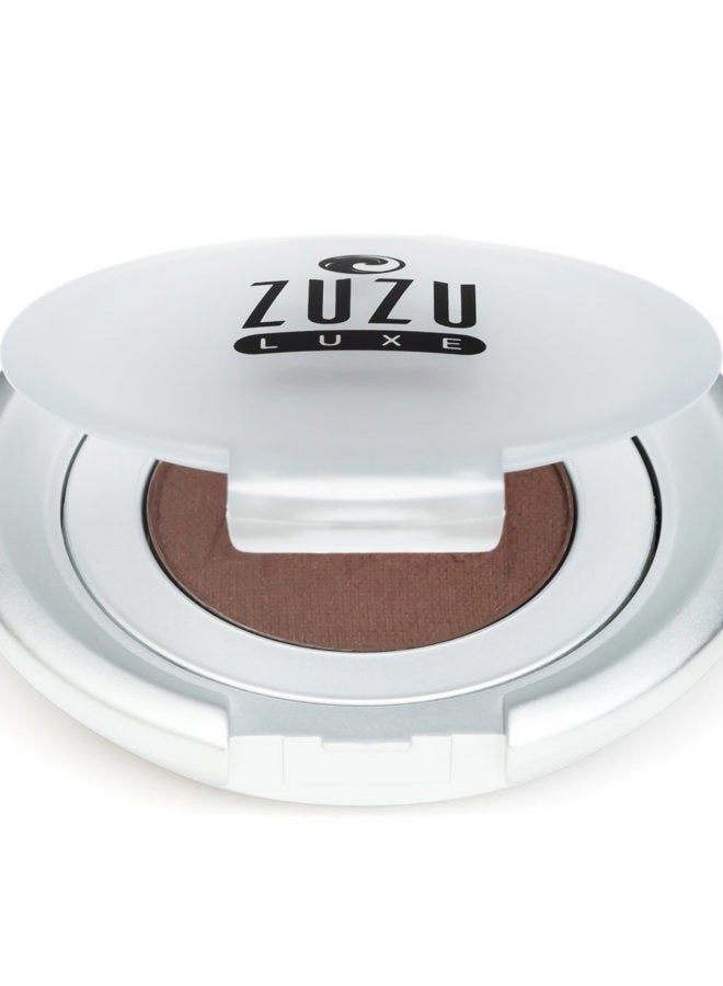 Zuzu Luxe Mineral Eyeshadow (Espresso - Darkest Brown/Matte), Richly pigmented, velvety smooth formula. Natural, Paraben Free, Vegan, Gluten-free, Cruelty-free, Non GMO, 0.07 oz - Image 1