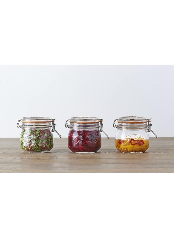 Kilner Kilner Round Clip Top 500ML Jar  - Image 2