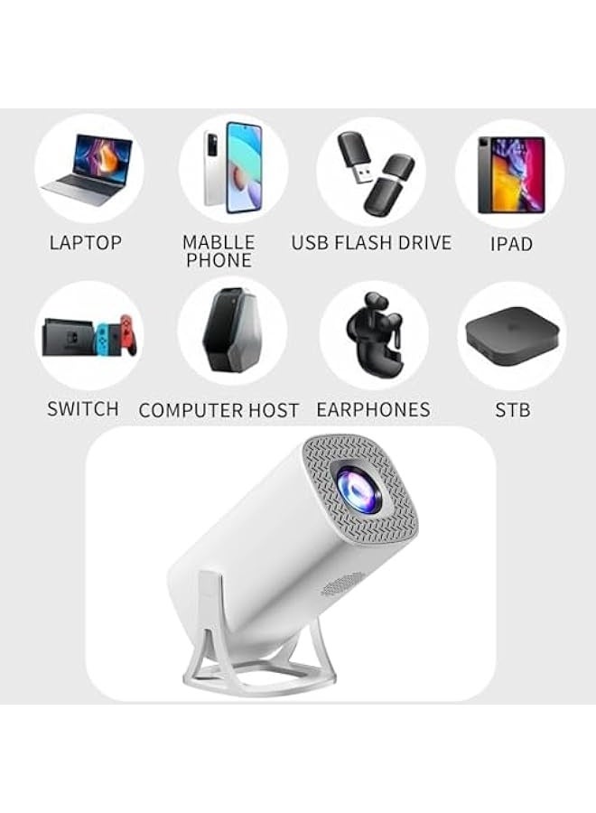 Topleo Mini Projector 1080P Support 4K ,game projector with controllers,retro game console -projector Game With 2 Wireless Controllers,projector game Support Over 36,000 Games ﻿  - Image 3