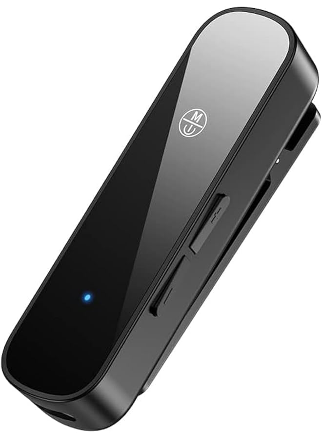 SYOSI Bluetooth 5.3 Receiver For Car, Noise Canceling Bluetooth Aux Adapter, Bluetooth Music Receiver For Home Stereo Wired Headphones Hands-Free Call, 10H Battery Life - Image 1