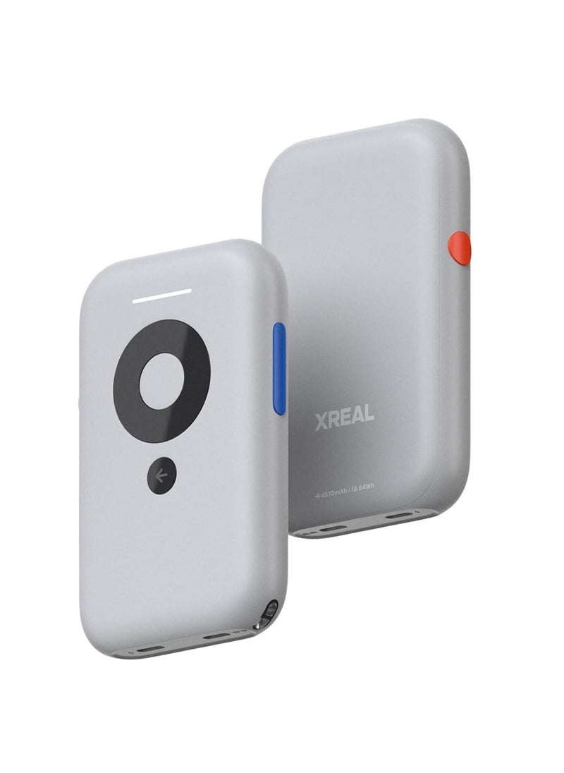 XREAL Beam, Spatial Display Adapter/Dock, Portable TV Box for XREAL AR Glasses, Compatible with Playstation 5/Xbox X/Switch/iPhone 15/SteamDeck/Mac/PC/Android/iOS/Video Glasses