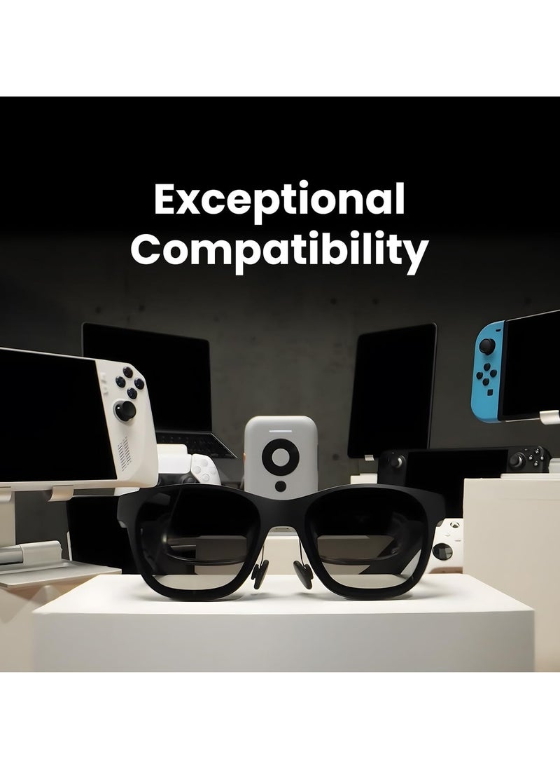 XREAL Beam, Spatial Display Adapter/Dock, Portable TV Box for XREAL AR Glasses, Compatible with Playstation 5/Xbox X/Switch/iPhone 15/SteamDeck/Mac/PC/Android/iOS/Video Glasses