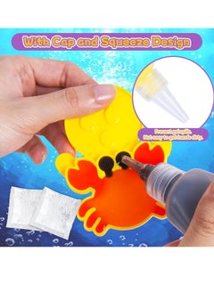 MUMS PLANET DIY Magic Water Gel Bead Sensory Kids Toys, Magic Water Elf Kit Handmade 3D Aqua Park Set with Double Sided Mold Sea Creatures Colorful Educational  Toys Montessori Toys for Kids 3+ Girls Boys Christmas Birthday Girls  - Image 5