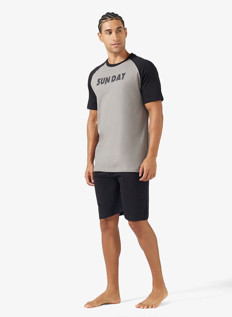 Seventy Five Nightwear T-Shirt & Shorts Sets - Image 1