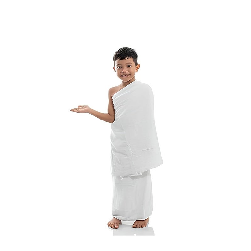 MahMir® High Quality Microfiber Ihram Towels Set of 2 Pieces for for Hajj and Umrah - Image 5