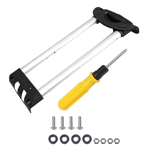 RDEXP 51cm Stretchable Length Travel Luggage Telescopic Handle Replacement Spare Part Suitcase Pull Drag Rod G003 20inch Suitable for 20-inch suitcase - Image 1