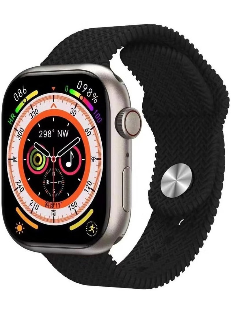 ELTRAZONE 9 Pro Max Smart Watch – 2.02-Inch Full Touch Screen with Wireless Charging - Image 1