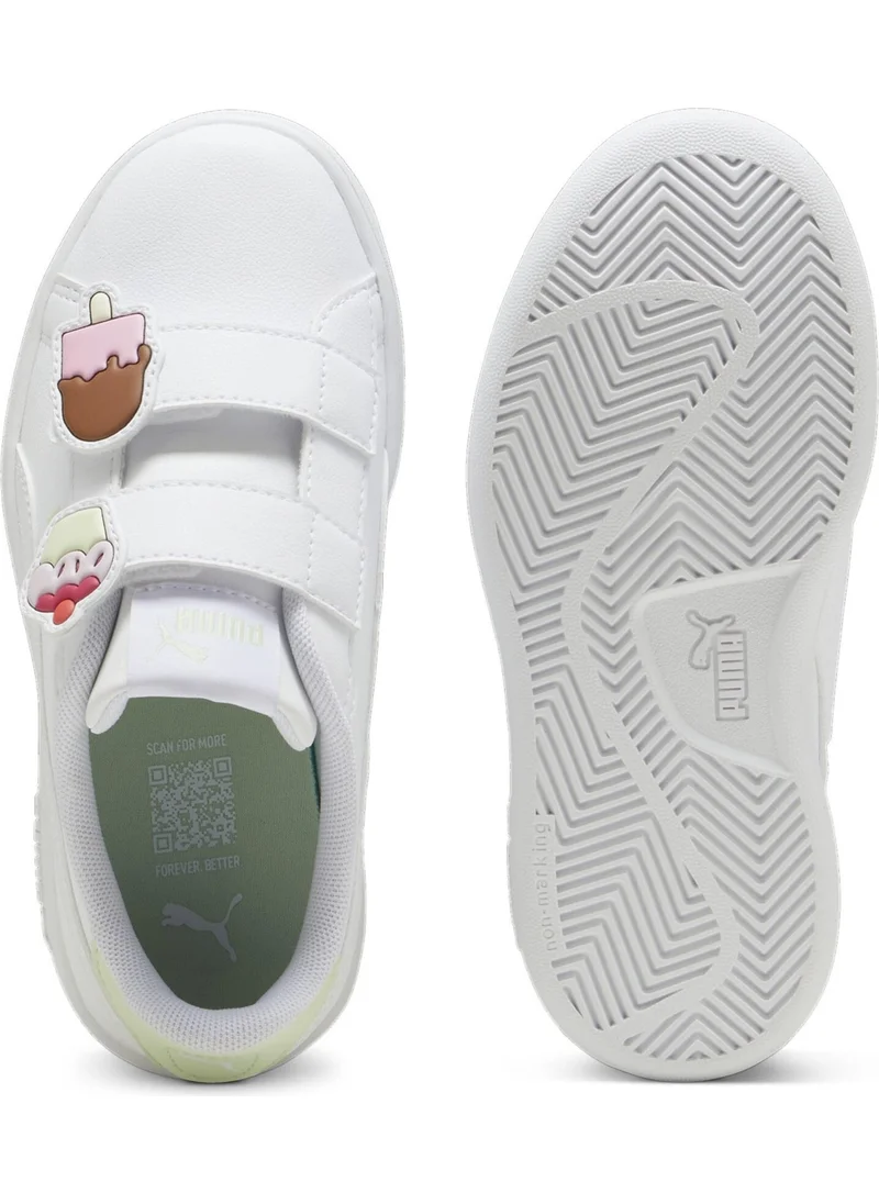بوما Smash 3.0 Badges Kids Sports Shoes
