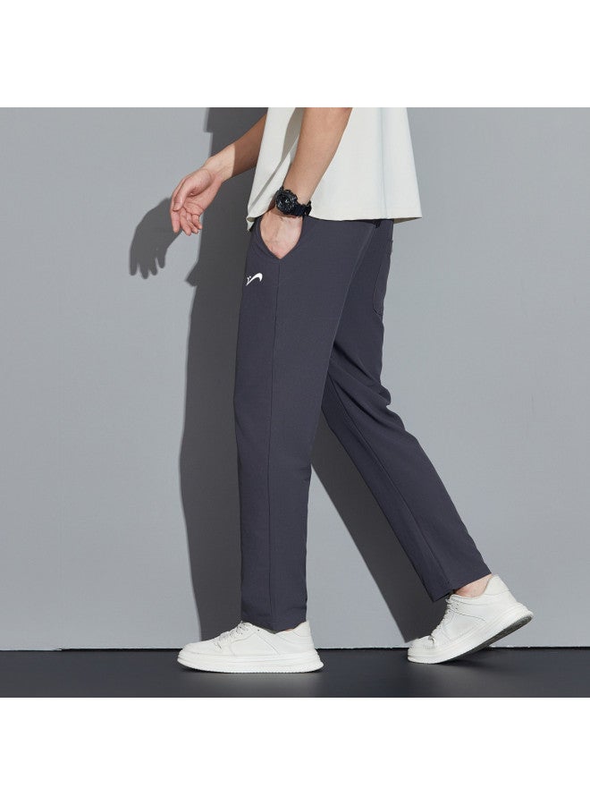 Noble bird Daily Versatile Men's Casual Pants With A Draped Feel, Breathable And Fresh, Straight-leg Style, Lightweight And Thin Athletic Trousers - Image 5