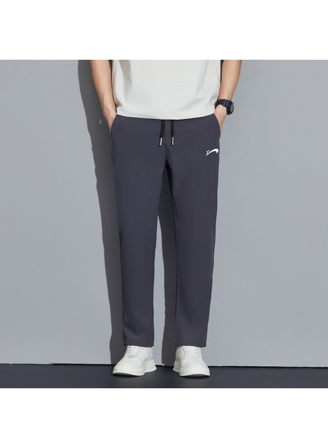 Noble bird Daily Versatile Men's Casual Pants With A Draped Feel, Breathable And Fresh, Straight-leg Style, Lightweight And Thin Athletic Trousers - Image 3