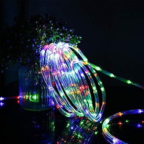 Jnaurb 100ft LED Rope Lights Outdoor, 720 LED Connectable and Flexible Tube Lights with 8 Modes, Waterproof LED Rope Lighting for Garden, Patio, Pool, Bedroom, Party, Indoor Outdoor Decoration (Multicolor) - Image 2