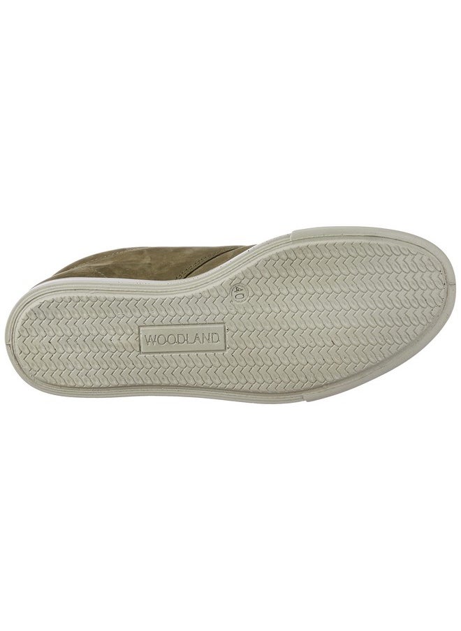 WOODLAND - Woodland Mens GC 2174116NW Olive Green Casual Shoe - 8 UK (42 EU)(GC 2174116NW) - Image 1