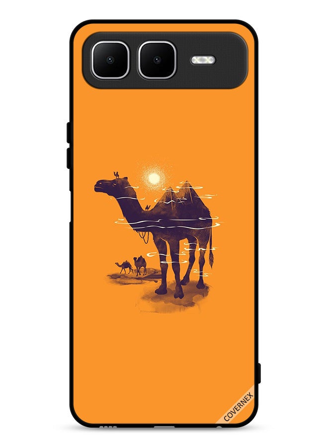 Covernex Infinix Smart 10 Plus Protective Case Cover Camels & Sun Art