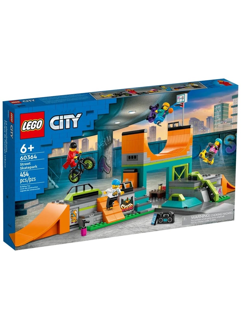 LEGO - Street Skate Park 454 Pieces - 60364 - Image 1