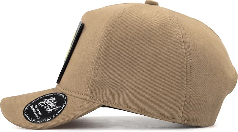Black Börk V1 Baseball Boss - 4 Code Logo Mink Hat (Cap)