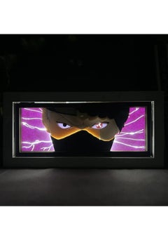 ARNOTEC Japanese anime Naruto 3D paper-cut light box comic shadow box photo frame LED light bedroom desk night light  - Image 5