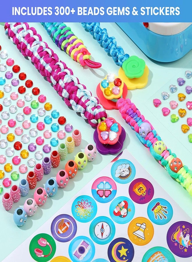 DDAI Bling Friendship Bracelet Making Kit for Girls - Arts & Crafts for Kids Ages 8-12 - String Bracelet Loom Box for Kids, Birthday Gift Toy for 8 9 10 11 12 Years Old - Image 5
