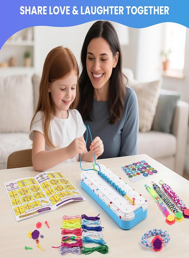 DDAI Bling Friendship Bracelet Making Kit for Girls - Arts & Crafts for Kids Ages 8-12 - String Bracelet Loom Box for Kids, Birthday Gift Toy for 8 9 10 11 12 Years Old - Image 3