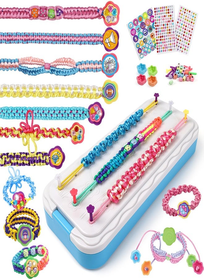 DDAI Bling Friendship Bracelet Making Kit for Girls - Arts & Crafts for Kids Ages 8-12 - String Bracelet Loom Box for Kids, Birthday Gift Toy for 8 9 10 11 12 Years Old - Image 1