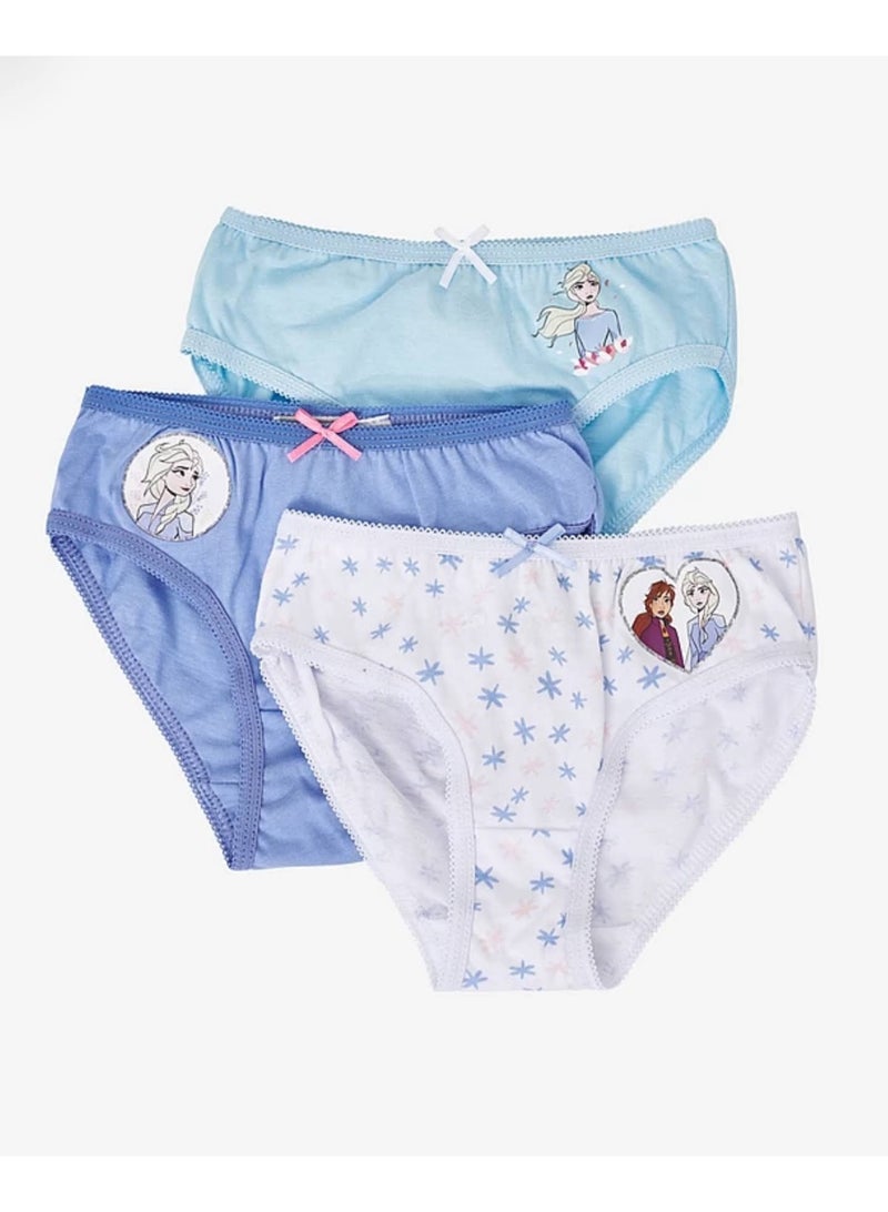 ديزني فروزن ملابس داخلية للبنات من ديزني فروزن - 3 قطع من كيدز تي في - Image 1