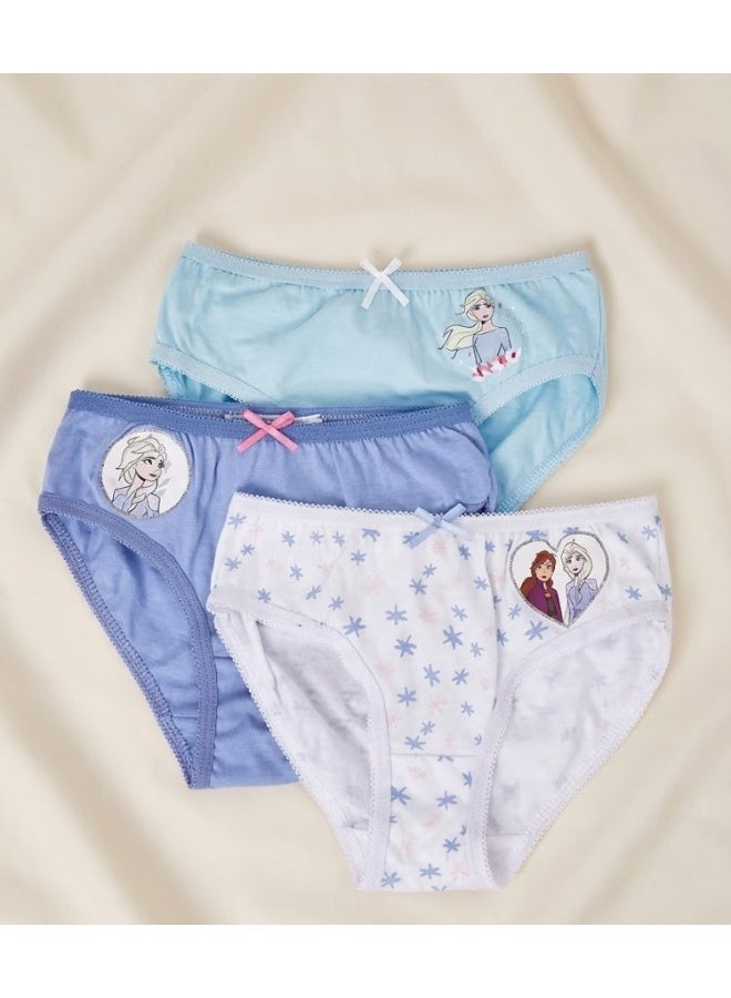 ديزني فروزن ملابس داخلية للبنات من ديزني فروزن - 3 قطع من كيدز تي في - Image 3