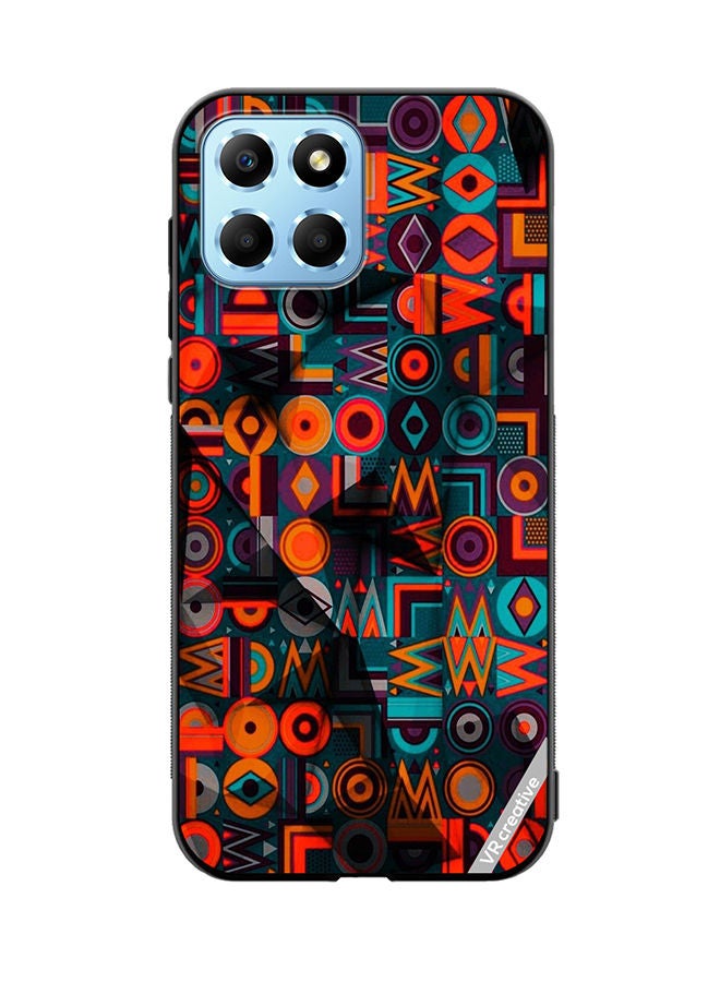 VR CREATIVE Protective Case Cover For Honor X8 5G Flower Design Multicolour - Image 1