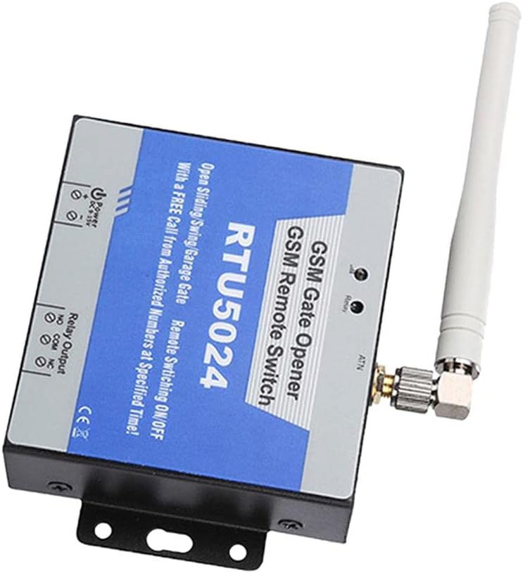 klarako GSM Gate Opener Relay Switch Remote Door Access Controller Controlled by Mobile Phone Call, RTU 5024 - Image 1