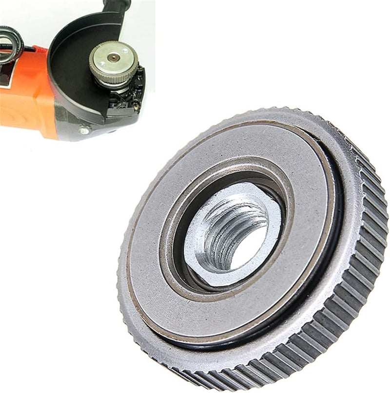 M14 Angle Grinder Quick Release Chuck Lock Plate Clamping Nut Tool - Image 3