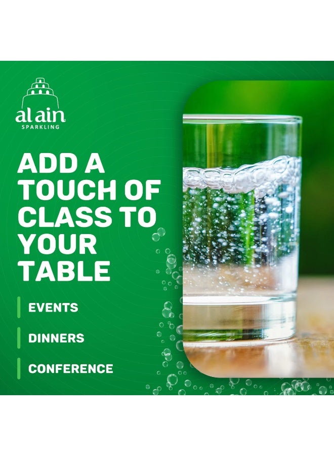 Al Ain Sparkling Water Glass Bottle 750ml × 6 Pack - Image 4