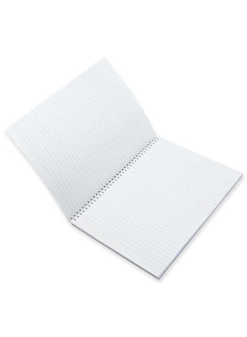 FIS Pack Of 5 Spiral Soft Cover Notebook, 96 Sheets A4 Swan Design 3 -FSNBSSCA496-SWA3 - Image 2