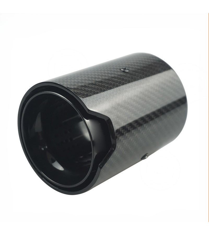 Carbon Fiber Exhaust Intake Port 73MM Baked Blue High Flow Performance Upgrade For BMW M2 M3 M4 F87 F80 F83 With Enhanced Sound Effect - Image 5