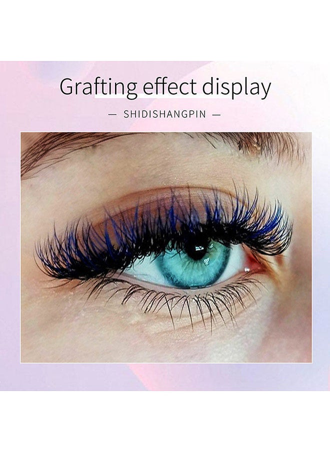 Generic - 12 Lines Color False Eyelashes C D Curl Colored Eyelash Extensions Fake Volume Eye Lashes 8/10/11/12/13/15mm - Image 1