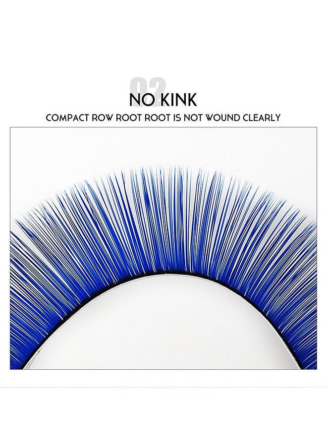 Generic - 12 Lines Color False Eyelashes C D Curl Colored Eyelash Extensions Fake Volume Eye Lashes 8/10/11/12/13/15mm - Image 1