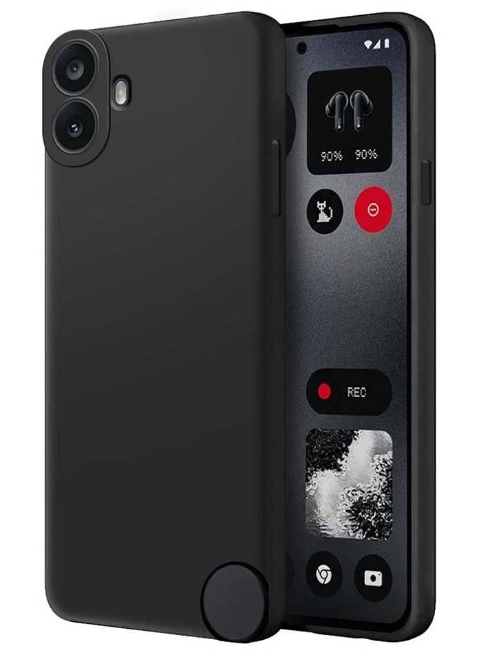 Case for Nothing CMF Phone 1 Cover, Matte Surface Ultra Thin Scratch Resistant TPU Protective Case Soft Mobile Phone Case for Nothing CMF Phone 1 - Image 4