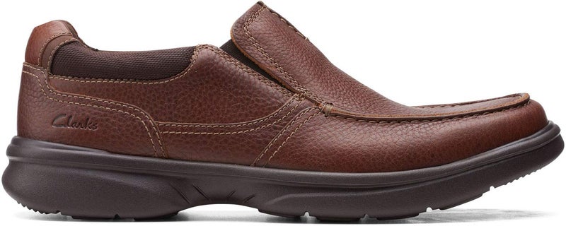 Clarks Men's Bradley Free Loafer, Tan Tumbled Leather, 13 Wide - Image 2