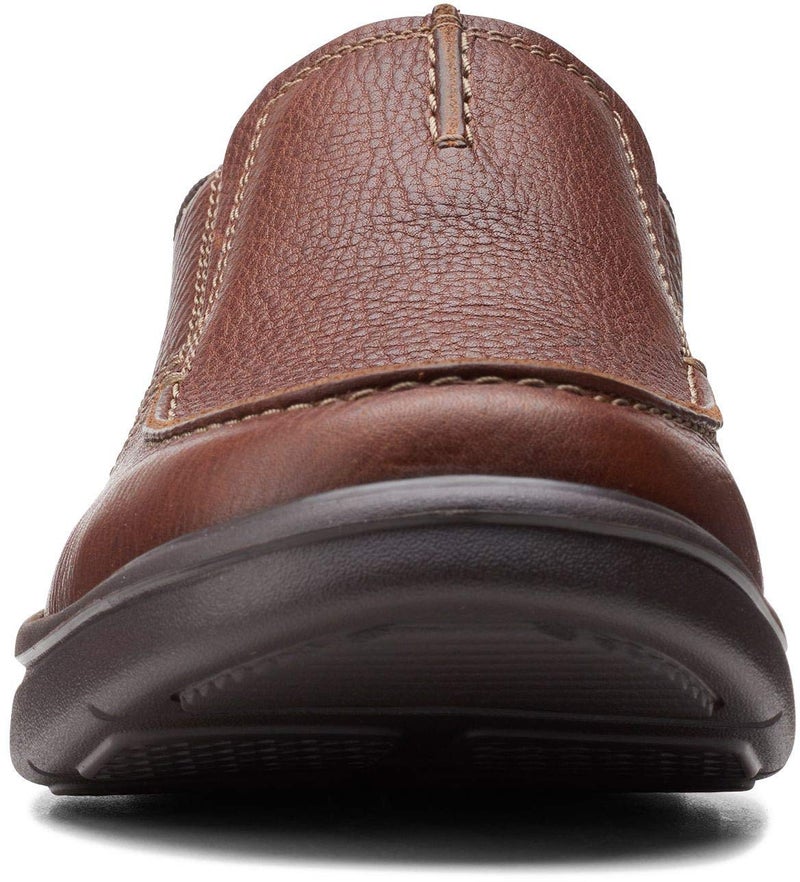 Clarks Men's Bradley Free Loafer, Tan Tumbled Leather, 13 Wide - Image 4
