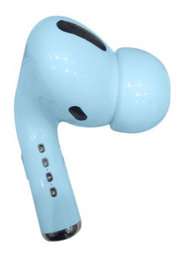 NIBEMINENT Giant Headphone Pattern Portable Bluetooth Speaker Light Blue