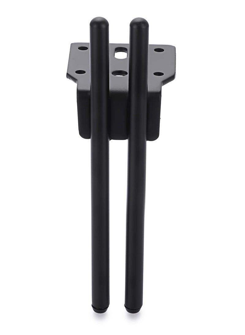 4pcs Modern Black Iron Furniture Support Legs, Metal Feet for Diy TV Cabinet, Ottoman, Cupboard, Sofa and More, 15cm - Image 4