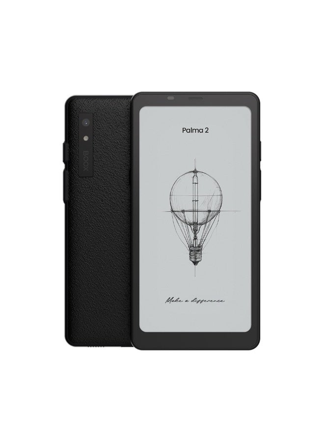 بوكس قارئ الكتب الإلكترونية بوكس بالما 2 بشاشة حبر إلكتروني مقاس 6.13 بوصة ودقة 300 بكسل لكل بوصة، يعمل بنظام أندرويد 13، بذاكرة وصول عشوائي 6 جيجابايت وسعة تخزين 128 جيجابايت، يدعم فتح القفل ببصمة الإصبع، وإضاءة أمامية ذكية، واتصال واي فاي وبلوتوث — قارئ محمول يوفر تجربة قراءة مريحة وخالية من المشتتات - Image 1