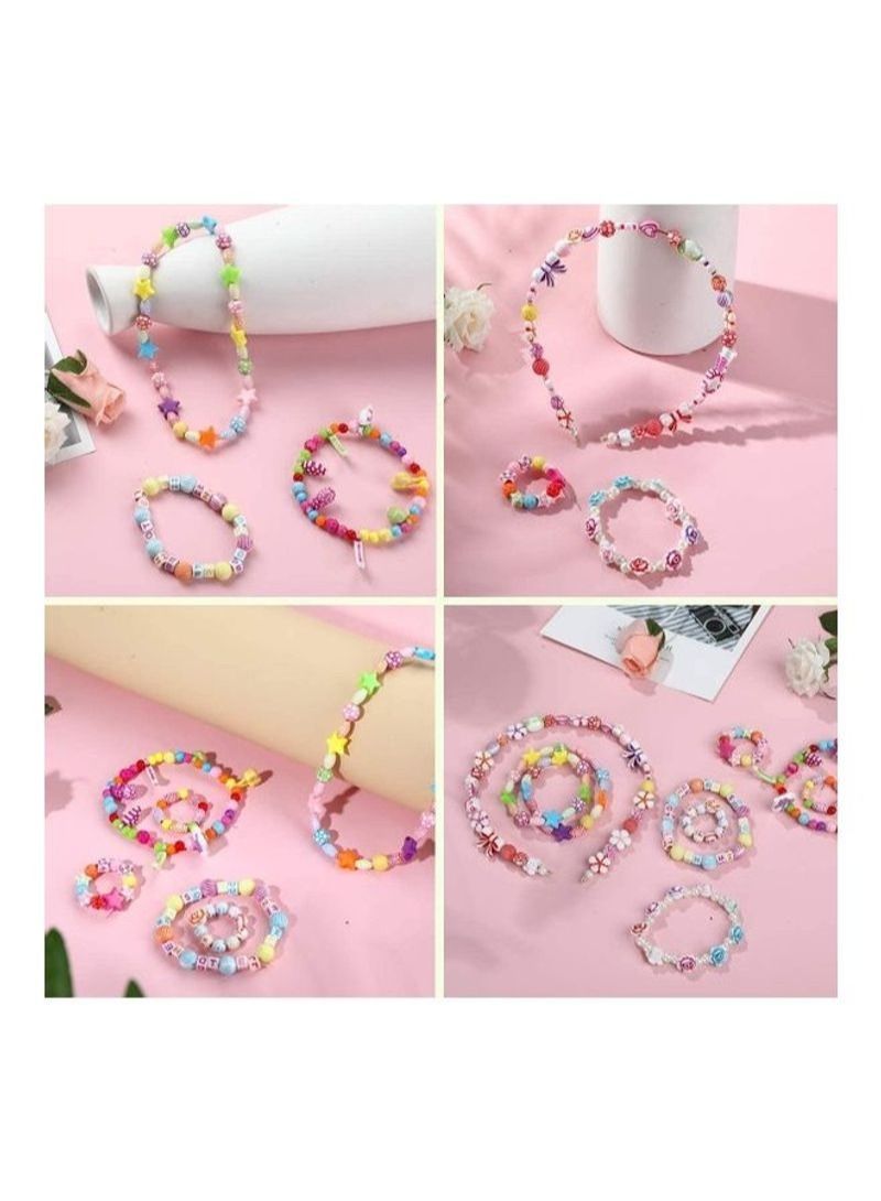 NIBEMINENT DIY Acrylic Crafting Beads Kit Box With Accessories - Image 5