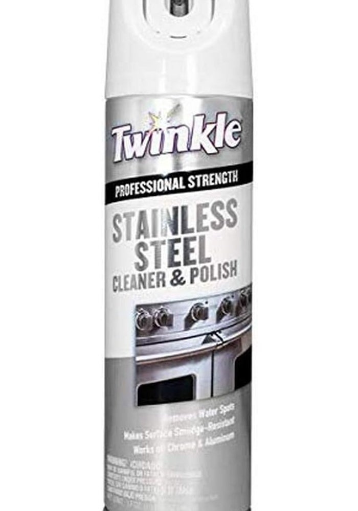 Twinkle Professional Strength Stainless Steel Cleaner & Polish, 17 Ounce
