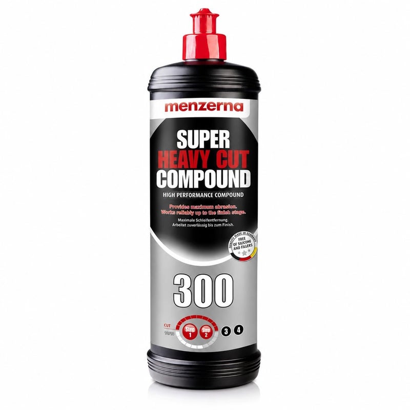 menzerna منتج مانزرنا SHC300Q مركب قطع ثقيل للغاية 300 ربع زجاجة - Image 2