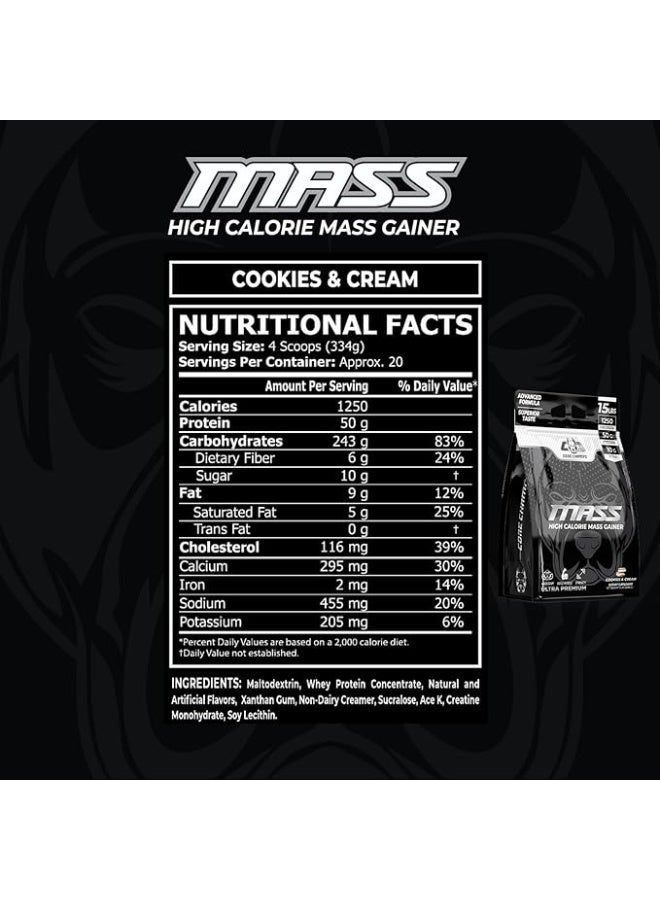 CORE CHAMPS MASS GAINER 15LBS - COOKIES & CREAM - Image 2