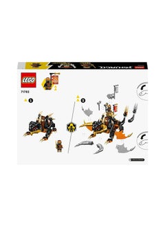 ليغو مجموعة ألعاب البناء NINJAGO Cole’s Earth Dragon EVO 71782، تتميز بلعبة تنين قابلة للتحريك وشخصيات Cole and Bone Warrior الصغيرة؛ هدية للأطفال من سن 7 سنوات فما فوق الذين يحبون البناء ومغامرات النينجا (285 قطعة)  - Image 2
