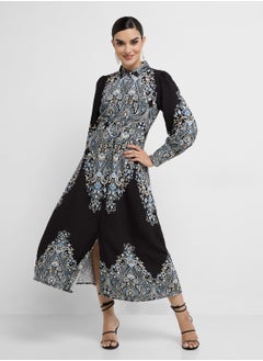 YAS Embellshed Puff Sleeve Dress  - Image 1