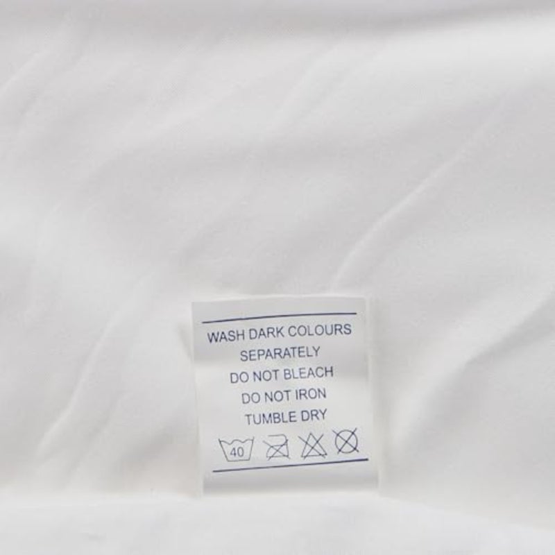 Duvet King Size Soft White Microfibre 110 GSM 220x240 cm - Image 4