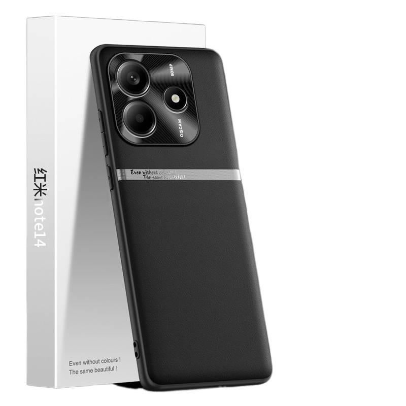 LS غطاء واقي بسيليكون لـ Redmi Note 14 مع مقاوم للصدمات وحماية من السقوط مع مقاوم للصدمات مع تغطية كاملة مع مقاوم للخدش باللون بنفسجي من السيليكون باللون الأحمر باللون البنفسجي - Image 2