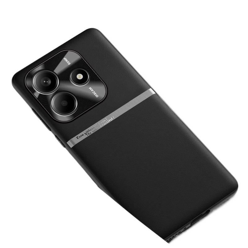 LS غطاء واقي بسيليكون لـ Redmi Note 14 مع مقاوم للصدمات وحماية من السقوط مع مقاوم للصدمات مع تغطية كاملة مع مقاوم للخدش باللون بنفسجي من السيليكون باللون الأحمر باللون البنفسجي - Image 3