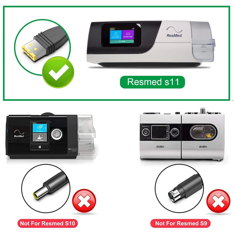 TAIFU for Resmed AirSense 11 DC Converter, TAIFU DC Adapter 12V-24V Car Charger for Resmed Airsense 11 Supplies 65W ResMed AirSense 11 AutoSet Elite CPAP Air11 39205 E1399 CPAP Machines Power Supply Cord - Image 3